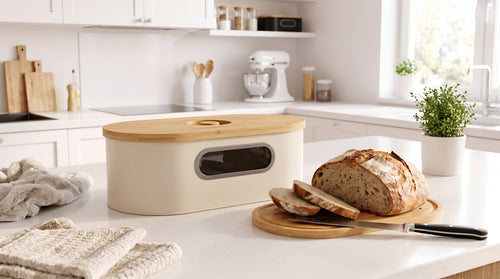 Brotkasten "Noctelle" mit Schneidebrett-Deckel